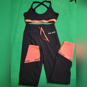 White Fox Women's Matching Workout Set By Sarah Day